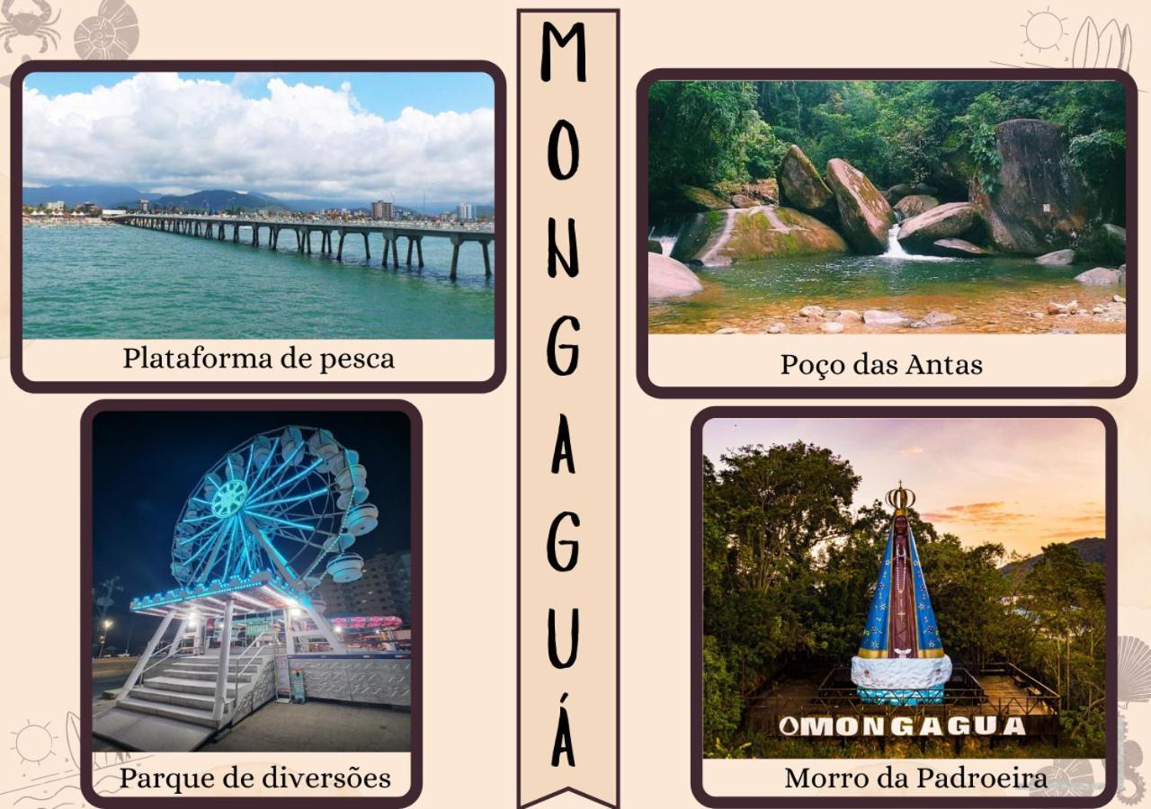 Hostel Cantinho Maneiro Mongagua Bagian luar foto